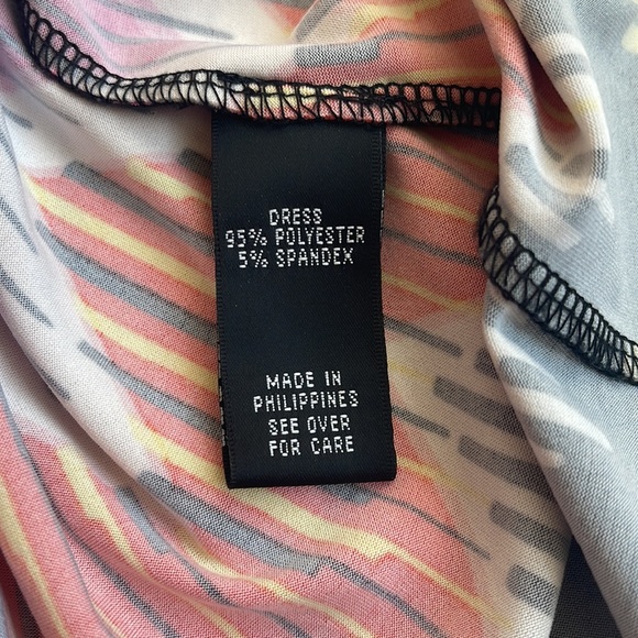 Multicolor Sleeveless Maxi Dress - Picture 9 of 9